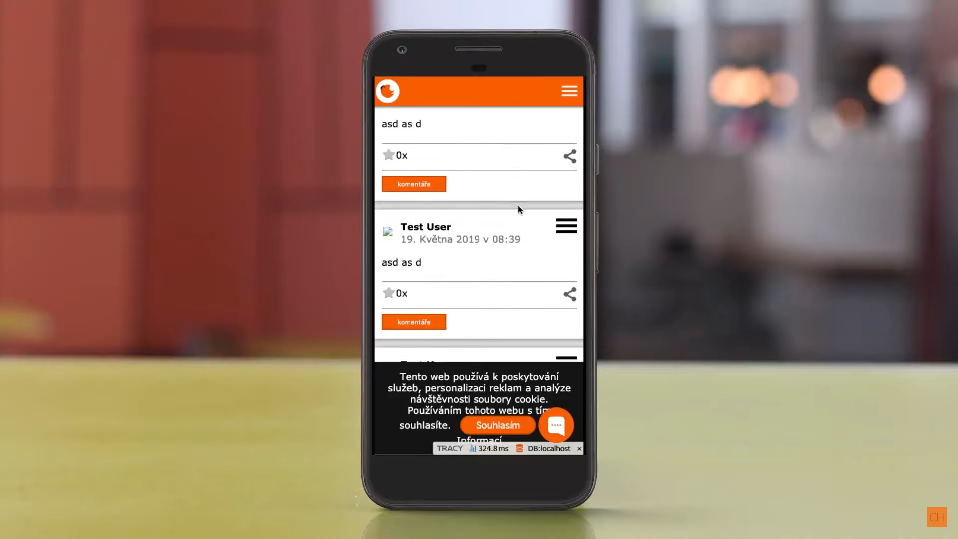 Obrázek projektu Chattr - Sára Hýžová