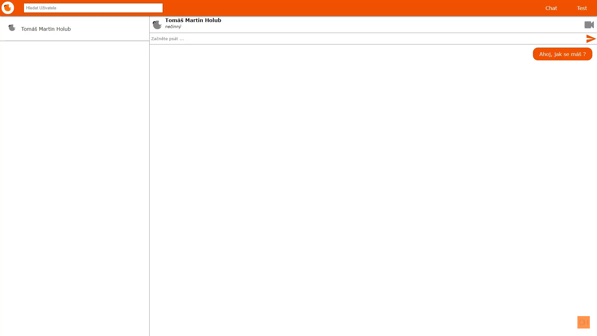 Obrázek projektu Chattr - Sára Hýžová