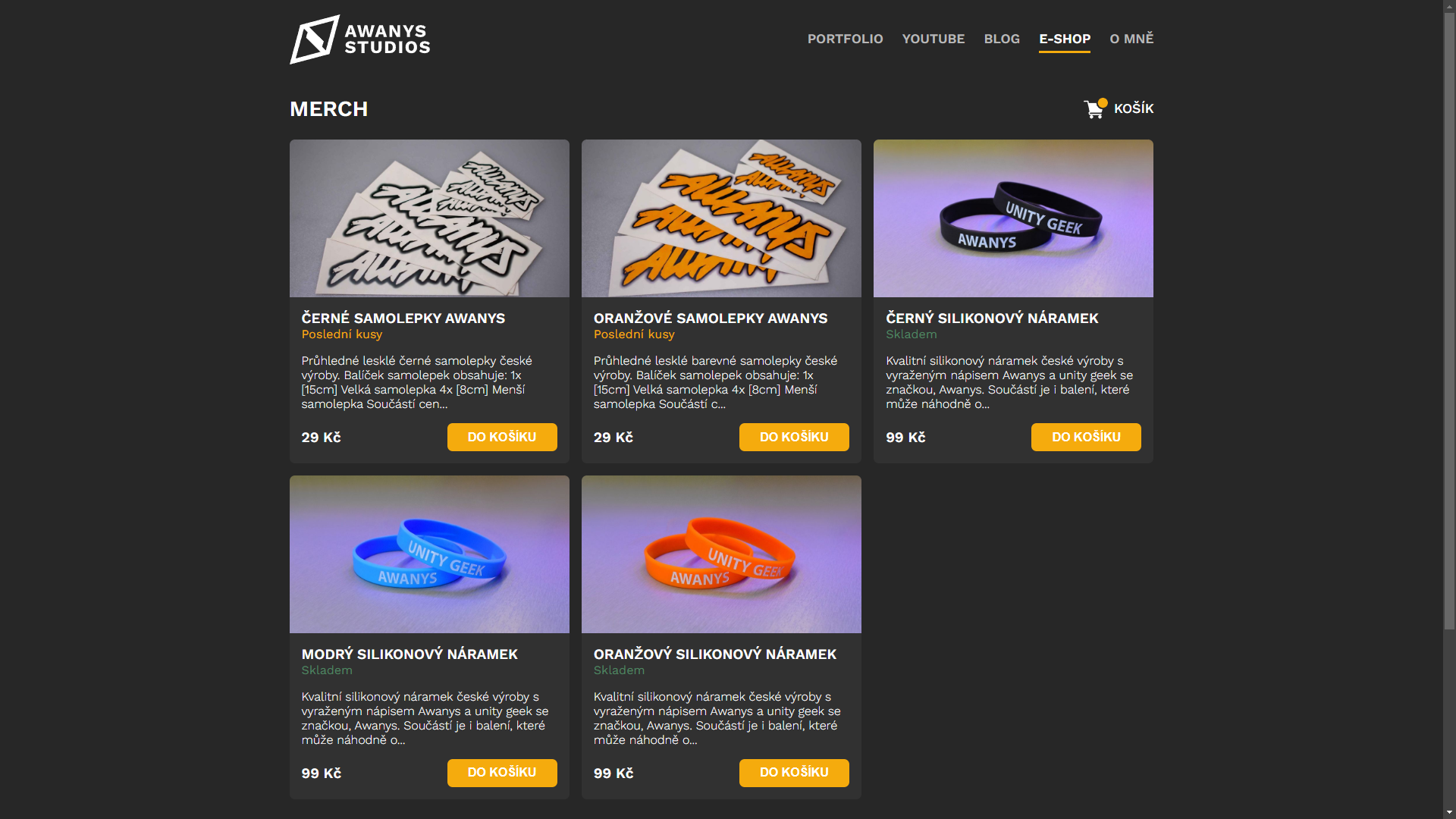 Obrázek projektu Awanys - Sára Hýžová